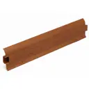 Плинтус напольный T-plast 026 ПВХ 58 мм 2.5 м цвет орех тёмный