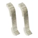 Соединитель для плинтуса Easy Line 37, Ясень Балтийский, 2 шт.
