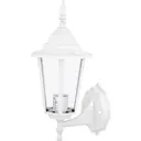 Бра уличное вверх Camelion Time 1xE27х60 Вт, цвет белый, 4101