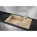 Кухонная мойка Granula GR-7805 песок 50x78x20 см, кварц, цвет бежевый