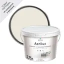 Краска для стен и потолков Acrilux матовая цвет ral 9001 топленое молоко 2.75 л