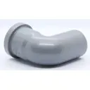 Отвод канализационный малошумный Flextron 50 мм 87° полипропилен 2 шт