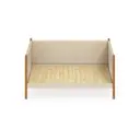Кровать Solarius Тахта сплошное основание tahta-obiv-spin-beg80-190olha-full 90 x 101 x 200 см дерево цвет бежевый/ольха
