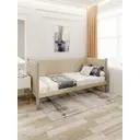 Кровать Solarius Тахта орто основание tahta-obiv-spin-beg80-160plat-orto 90 x 101 x 170 см дерево цвет бежевый/платиновый