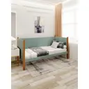 Кровать Solarius Тахта орто основание 90 x 101 x 180 см дерево цвет тиффани;ольха