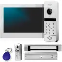 Комплект Wi Fi видеодомофона Ps-link KIT-1327WW-18 10" цвет серебристый