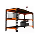 Стол металлически Metalex SMMOPII751240, максимальная нагрузка до 260 кг