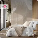 Фотообои флизелиновые Bartonwall 200x270 см Перья M041-B