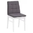 Стул Hesby Hsbb_95832 45x88x43 см велюр цвет белый, серый