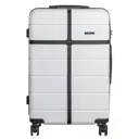 Чемодан Pioneer Retro ps-04224 размер M 44x66x26.5 см abs-пластик цвет черный