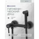 Смеситель для биде Baumark Bm1117 BM1117H с гигиеническим душем цвет Черный матовый