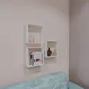 Полка Easy kitchen 30x10 см ЛДСП цвет белый