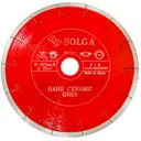 Диск алмазный по керамограниту Solga Diamant 20010200 сплошной 200x25.4x1.6 мм