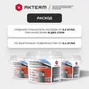 Краска фасадная Актерм силикатная матовая цвет белый 4.5 кг