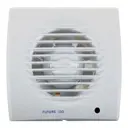 Вентилятор вытяжной S&P EDM 80L D100 мм 40 дБ 95 м³/ч обратный клапан цвет белый