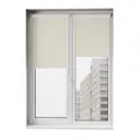 Рулонная штора блэкаут Унистайл RKRBLBEZ070160, 70x160 см, цвет бежевый