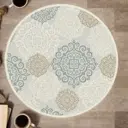 Ковер Ragolle Genova 38001 6555 61 круг Ø200 см вискоза