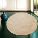 Ковер Raschel carpet Chic 1000A beige_2000 Круг Ø80 см Полиэстер