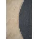 Ковер Raschel carpet Chic 1000A beige_2000 Круг Ø100 см Полиэстер