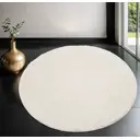 Ковер Raschel carpet Chic 1000A cream_1005 Круг Ø80 см Полиэстер