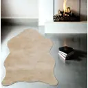 Ковер Raschel carpet Chic шкура 1000A beige_2000 Шкура 60x100 см Полиэстер
