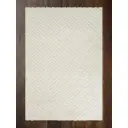 Ковер Ozkaplan Karpet Sofia 0E426A White-White М 200x300 см полиэстер