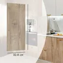 Фасад кухонного шкафа Зея 32.8x76.5 см KONSENSA ЛДСП цвет коричневый