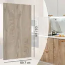 Фасад кухонного шкафа Зея 59.7x102.1 см KONSENSA ЛДСП цвет коричневый