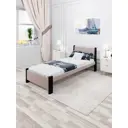 Кровать Solarius Мишка орто основание 90 x 80 x 200 см дерево цвет мокко мусс;антрацит