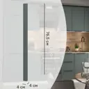 Угол для кухонного шкафа Инта 4x77-40 см KONSENSA МДФ цвет зеленый