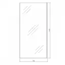 Шторка на ванну Maretti Marta MA41F7014099-560 70x140 см профиль черный