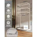 Гардероб A'belle AB-645-1 100x205x45 см цвет белый