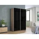Шкаф-купе Мебельная компания е1 550282 230x140х57 см 8 полок лдсп цвет сонома