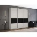 Шкаф-купе Мебельная компания е1 550174 230x240х57 см 10 полок лдсп цвет ясень анкор светлый