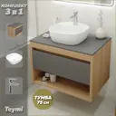Тумба с раковиной Teymi Ritta F09945 75