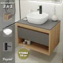 Тумба с раковиной Teymi Ritta F09947 75