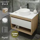 Тумба с раковиной Teymi Ritta F09567 75