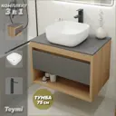 Тумба с раковиной Teymi Ritta F09621 75