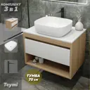 Тумба с раковиной Teymi Ritta F09389 75