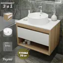 Тумба с раковиной Teymi Ritta F09479 75
