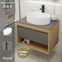 Тумба с раковиной Teymi Ritta F09633 75