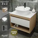 Тумба с раковиной Teymi Ritta F09501 75