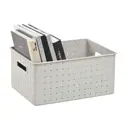 Корзина для хранения в ванной комнате Curver Nuance 33x23x43см цвет бежевый