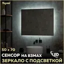 Зеркало для ванной Teymi T20236 с подсветкой 50x70см