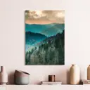 Картина без рамки Postermarket Закат в горах 70x50 см