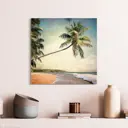 Картина без рамки Postermarket Побережье 30x30 см