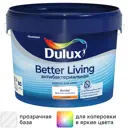 Краска для стен и потолков Dulux Антибактериальная матовая прозрачная база BC 2.25 л