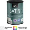 Краска для стен и потолков Maitre Deco Satin матовая прозрачная база C 0.9 л