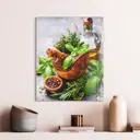 Картина без рамки Postermarket Травы и специи 50x40 см
