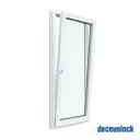 Пластиковое окно ПВХ Deceuninck Форвард одностворчатое поворотно-откидное 1300x700мм двухкамерный стеклопакет цвет белый